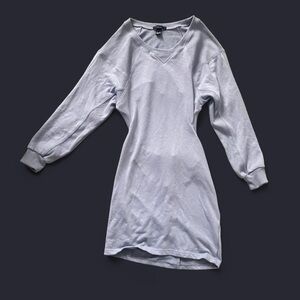 Forever 21 Heather Blue Knit Top